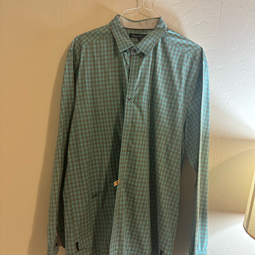 Men’s Kenneth Cole Button Down Shirt XL